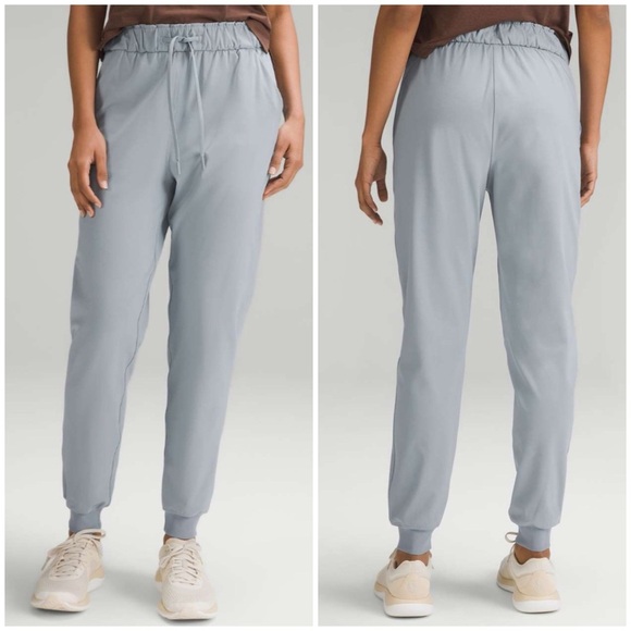 🍋Lululemon Stretch High-Rise Jogger *Full Length-Chambray/ Size 0 - Picture 1 of 8